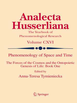 cover image of Phenomenology of Space and Time